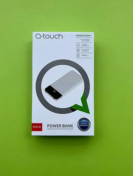 PowerBank Q-touch 10000 mAh, QPB-06 5901793700304 фото