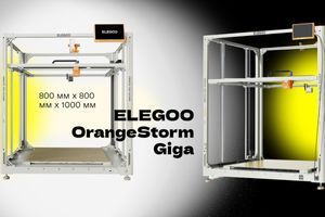 ELEGOO OrangeStorm Giga &mdash; промисловий FDM‑принтер для великогабаритного 3D‑друку фото