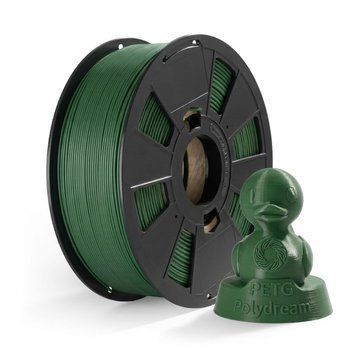 Polydream, PETG пластик для 3D-друку / Хромовий зелений (Хакі) 1,2 кг 2100000014538 фото