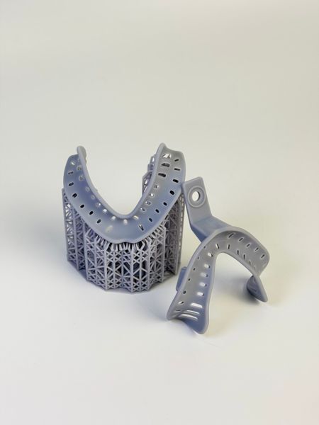 Фотополімерна стоматологічна смола LODDEN Tray, Grey, 0.5 кг. 2100000021352 фото