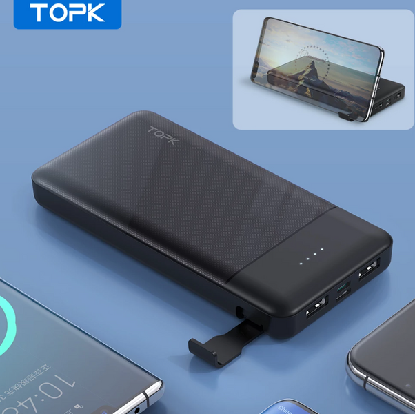 Powerbank TOPK I1014 Power Bank 10000mAh 6971708060839 фото