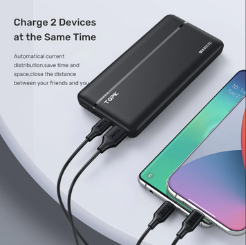 Powerbank TOPK I1015P Quick Charge 3.0 10000mAh 6971708060877 фото