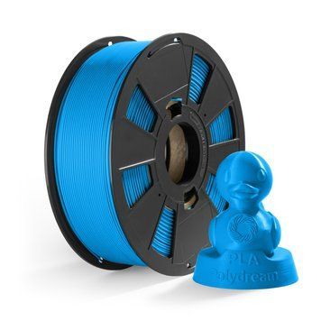 Polydream, PLA (ПЛА) пластик для 3D-друку / Небесно-синій 1,2 кг 2100000014415 фото