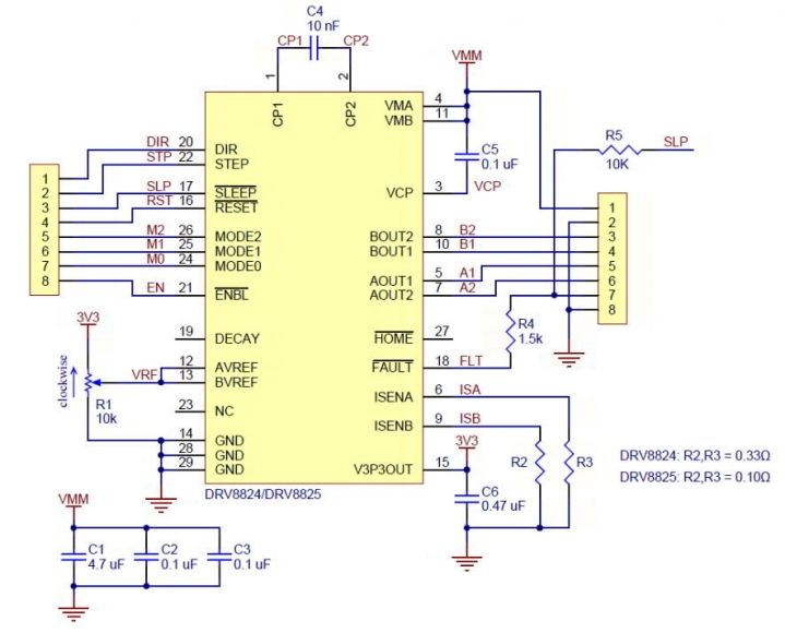 Драйвер крокового двигуна DRV8825 з радіатором охолодження 2100000005512 фото