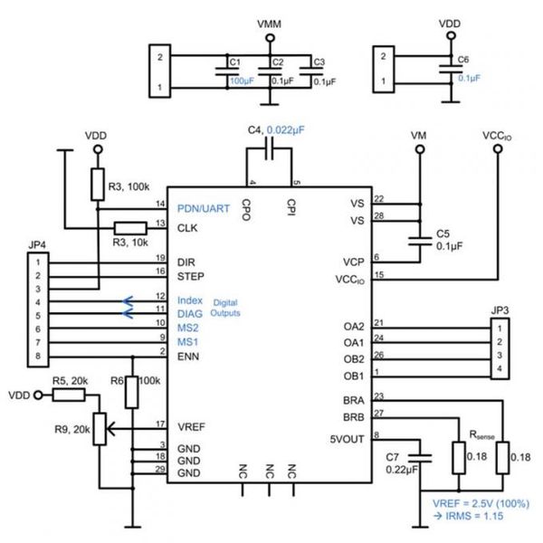 Драйвер крокового двигуна TMC2208 V3.0 (DIY) 2100000009879 фото