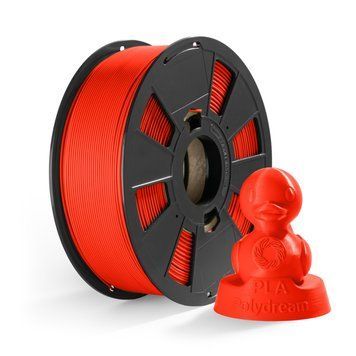 Polydream, PLA (ПЛА) пластик для 3D-друку / Червоний 1,2 кг 2100000014231 фото