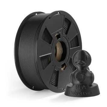 Polydream, PLA (ПЛА) пластик для 3D-друку / Чорний, 1,2 кг 2100000014378 фото