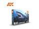 Набір акрилових фарб Сині Основні кольори 3Gen (Blue Essential Colors 3Gen Set) 6 шт. AK-Interactive 2100000023653 фото 1