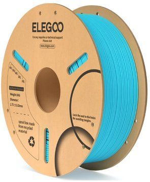 Філамент ELEGOO PLA для 3D принтера, 1 кг, 1.75 мм, Блакитний 2100000022557 фото