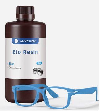 Фотополімерна смола Anycubic Bio Resin (Blue / 1 кг) 2100000012510 фото
