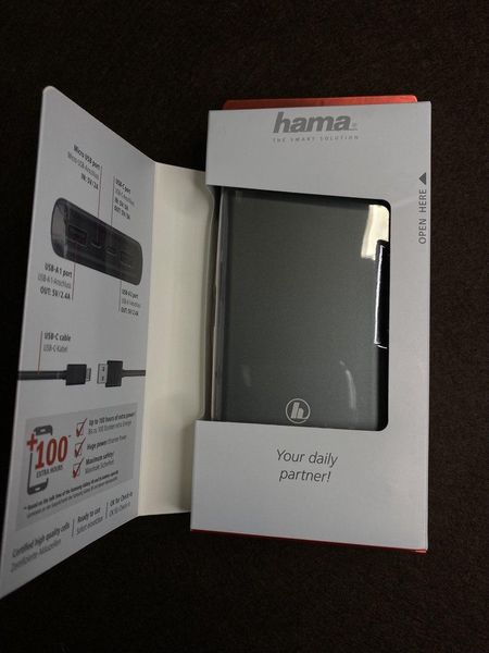 Powerbank Hama 15000 mAh 4047443448712 фото