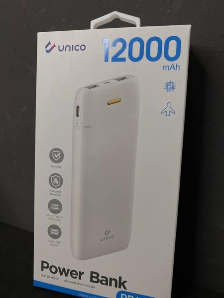 Powerbank Unico 12000mAh, PB1919 8052705419207 фото