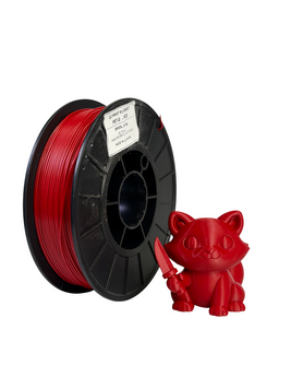 3DWAY Pet-G пластик для 3D принтера Червоний 1.75 mm, 0.8 кг 7654567876543 фото
