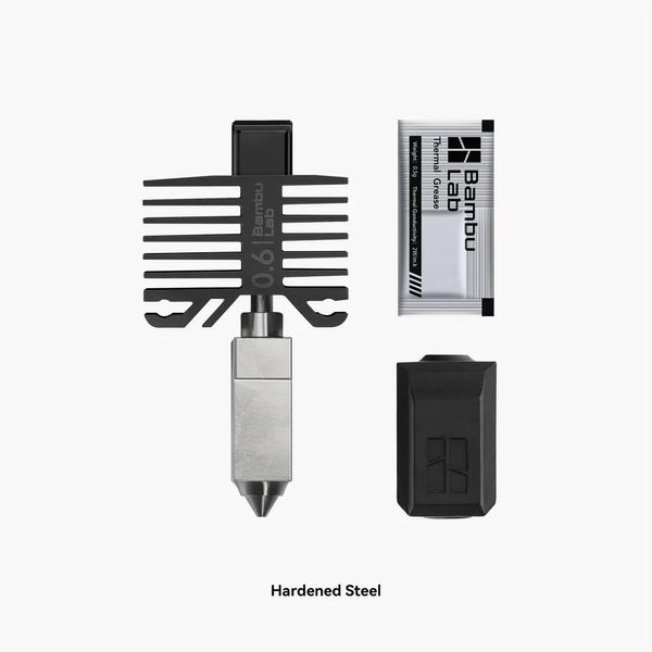 Hotend with Nozzle 0.6 mm (X1/P1 Series), Bambu Lab 2100000001538 фото