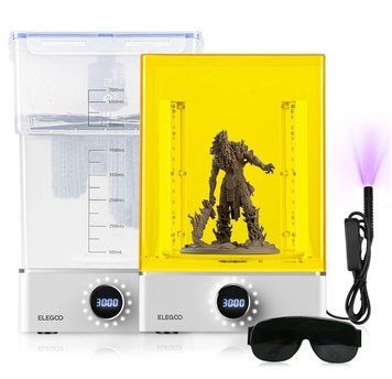 Станція для промивання та полімеризації об'єктів ELEGOO Mercury XS Bundle 2100000022854 фото