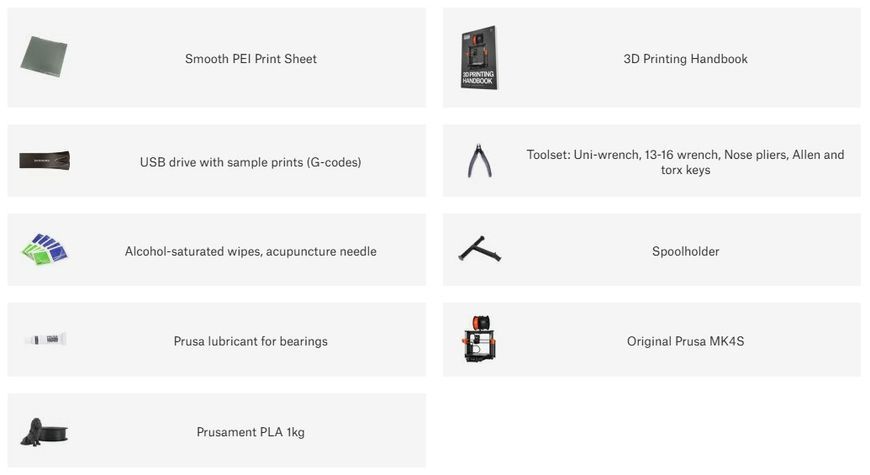 Оригінальний 3d принтер Prusa MK4S, зібраний 2100000024414 фото