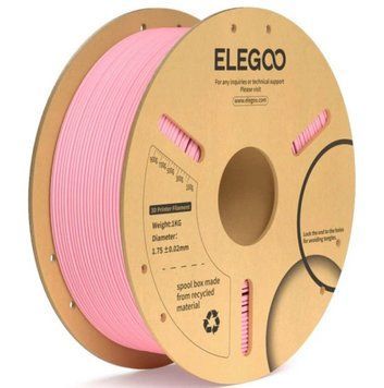 Пластик ELEGOO PLA+ 1.75 мм Pink (рожевий)1кг 2100000025077 фото