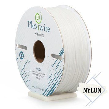 Plexiwire NYLON пластик для 3D принтера Натуральний 1,75 мм (200 м / 0,55 кг) 2100000009138 фото