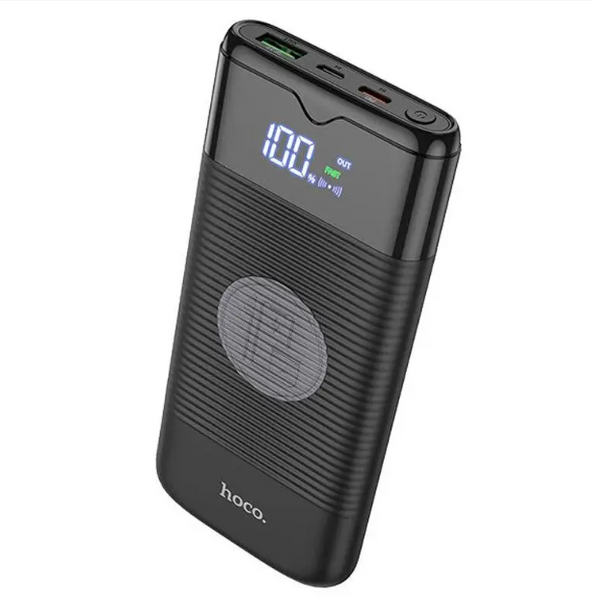 Powerbank Hoco J63 Velocity Wireless PD20W+QC3.0 10000 mAh з бездротовою зарядкою 10W 6931474742872 фото