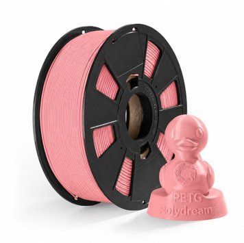 Polydream, PETG пластик для 3D-друку / Світло-рожевий 1,2 кг 88996678676 фото