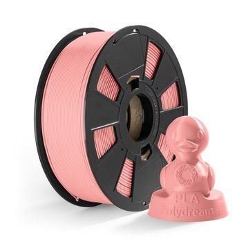 Polydream, PLA (ПЛА) пластик для 3D-друку / Світло-рожевий 1,2 кг 2100000017393 фото