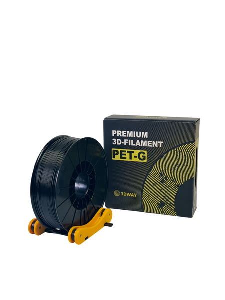 3DWAY Pet-G пластик для 3D принтера Black 1.75 mm, 1 kg 2100000014095 фото