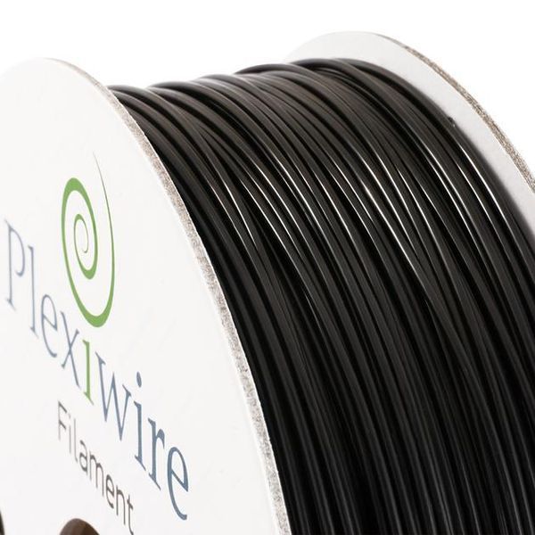 Plexiwire PETG пластик для 3D принтера Чорний 1,75 мм (400 м / 1.2 кг) 2100000009039 фото