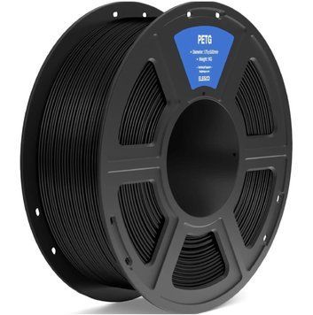 Пластик ELEGOO PETG 1.75 мм Black (чорний), 1кг 2100000025336 фото