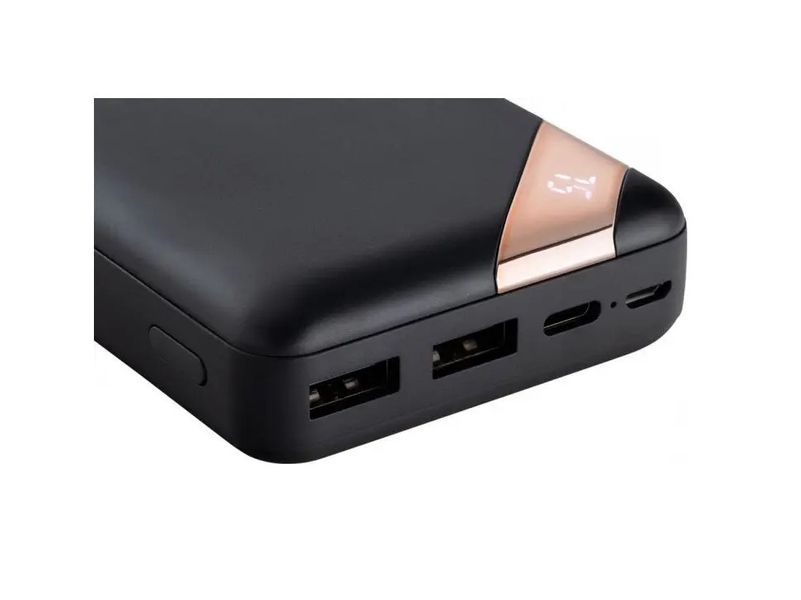 Powerbank Canyon 20000mAh Black (CNE-CPBP20B) 5291485006181 фото