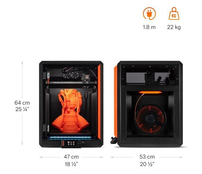 Оригінальний 3d принтера Prusa CORE One L+ INDX 8-Tool + Advanced Filtration BUNDLE 987654567 фото
