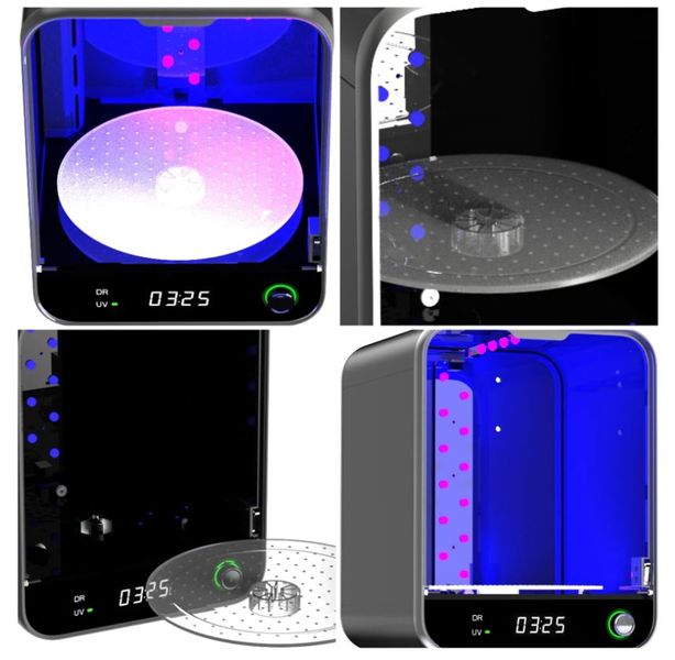 Полімеризаційна камера для фотополімерної смоли (УФ-камера) SUNLU UV Resin Curing Box RC-2 097656789876 фото