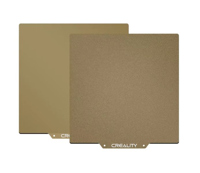 CREALITY 3D Double Sided Golden PEI Printing Plate Kit + Rubber magnet для Ender-3/Pro/V2/S1 (235 x 235 x 2 мм) 4004090093 фото