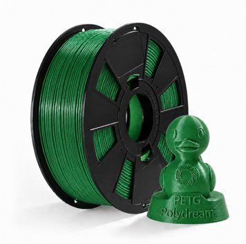 Polydream, PETG пластик для 3D-друку / Зелений 1,2 кг 2100000014712 фото