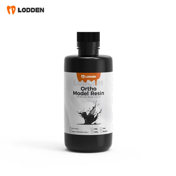 Фотополімерна стоматологічна смола LODDEN Ortho Water, Gray, 0.5 кг. 2100000021277 фото