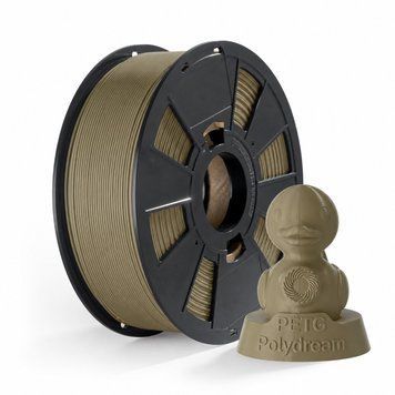 Polydream, PETG пластик для 3D-друку / Оливково-сірий 1,2 кг 2100000024759 фото