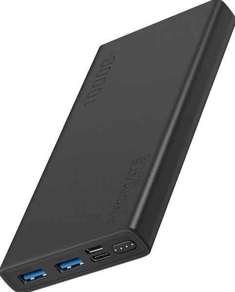 Powerbank Promate Bolt-10 10000mAh Black 6959144046662 фото