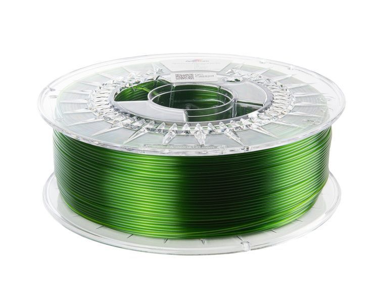 Filament Spectrum Premium PCTG 1.75mm TRANSPARENT GREEN 1kg 5903175655233 фото