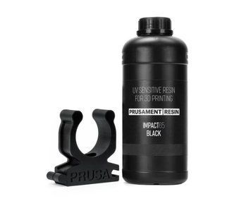 Фотополімерна смола Prusament Resin Impact65 Black 1kg 2100000021598 фото